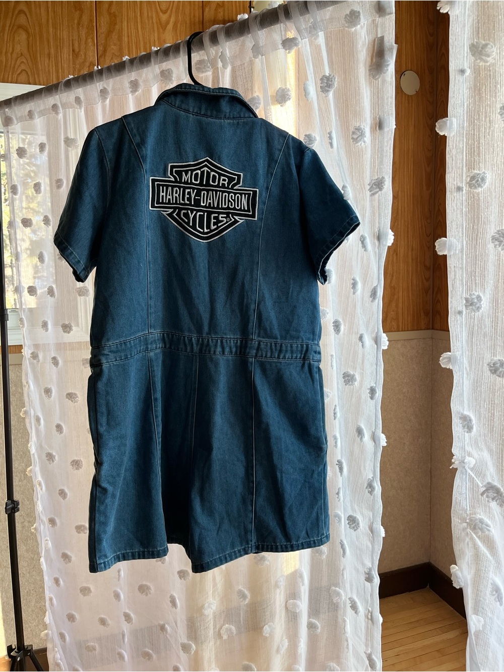 Harley Davidson denim jumpsuit